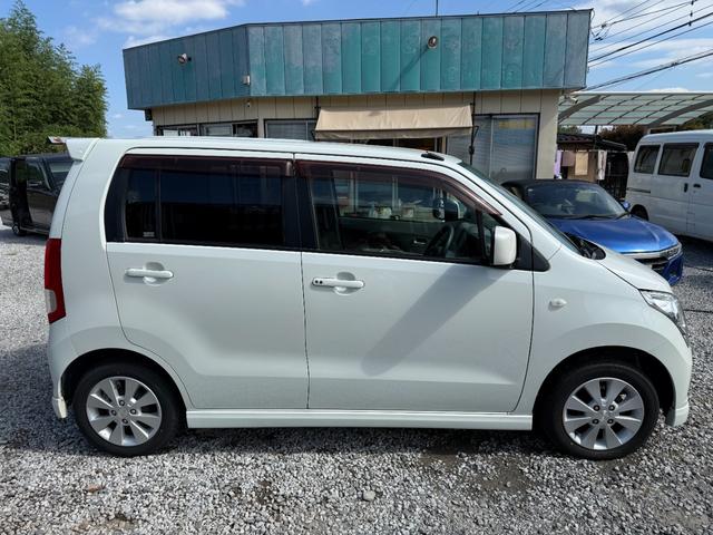 AZワゴン XS オートエアコン スマートキー ABS パワーウインドウ 社外ナビ(5枚目)