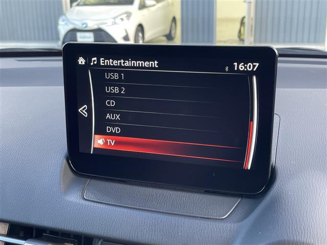 MAZDA2 15S スマートエディション 禁煙車/全周囲モニター/衝突軽減ブレーキ/BSM/レーンキープアシスト/純正ナビ/EフルセグTV/ETC/前後コーナーセンサー//LEDヘッドライト/横滑り防止装置/Pスタート/スマートキー(7枚目)