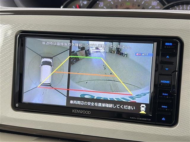 ムーヴキャンバス Ｇメイクアップリミテッド　ＳＡＩＩＩ　禁煙車／衝突軽減／車線逸脱警報／全周囲カメラ／社外７型ナビ／フルセグテレビ／両側電動ドア／Ｄ席シートヒーター／ＥＴＣ／ＬＥＤヘッドライト／ＬＥＤフォグランプ／社外フロアマット／横滑り防止／Ａストップ（3枚目）