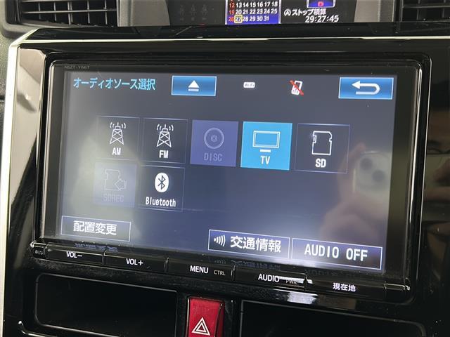 ルーミー カスタムG-T 純正9インチナビ/フルセグTV/Bluetooth/バックカメラ/両側パワースライドドア/クルーズコントロール/ビルトインETC/DNシートヒーター/前後ドライブレコーダー/アイドリングストップ(7枚目)
