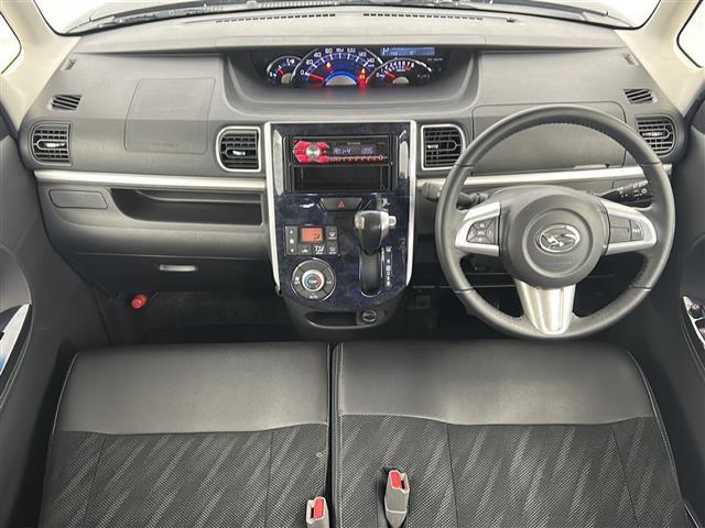 タント カスタムRS トップエディションSAIII 衝突軽減/車線逸脱警報/コーナーセンサー/両側パワースライドドア/運転席シートヒーター/純正15型アルミホイール/スマートキー(2本)/純正フロアマット/LEDヘッド/LEDフォグ/ハーフレザーシート(2枚目)