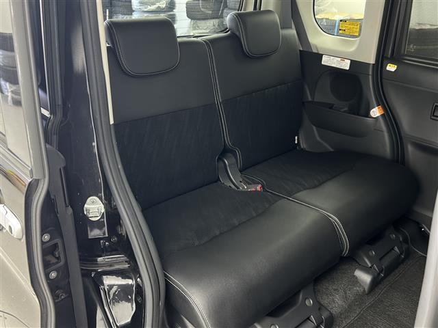 タント カスタムRS トップエディションSAIII 衝突軽減/車線逸脱警報/コーナーセンサー/両側パワースライドドア/運転席シートヒーター/純正15型アルミホイール/スマートキー(2本)/純正フロアマット/LEDヘッド/LEDフォグ/ハーフレザーシート(14枚目)