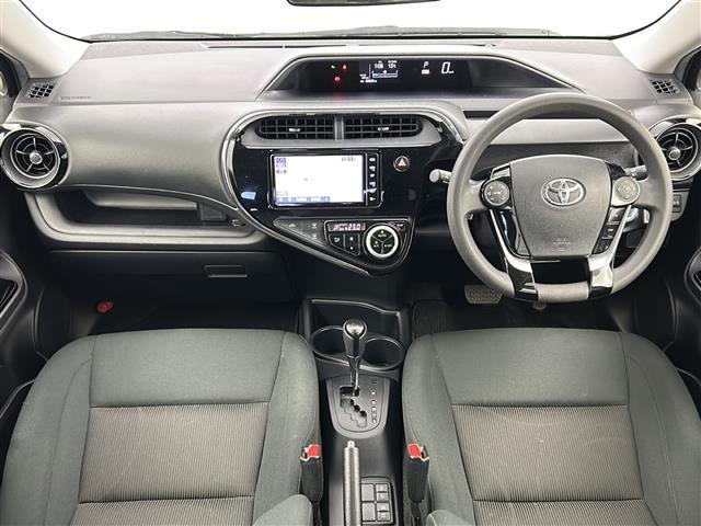 アクア Sスタイルブラック プリクラッシュセーフティ/レーンディパーチャーアラート/オートハイビーム/前後クリアランスソナー/純正ナビ/フルセグTV/Bluetooth/バックカメラ/前ドラレコ/Aストップ/横滑り防止装置(2枚目)