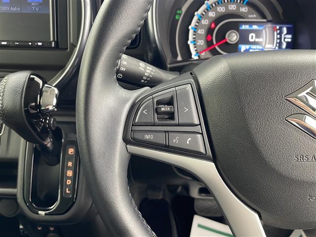 ハスラー Ｊスタイル　禁煙車／衝突軽減／社外７型ナビ／ドラレコ／ＥＴＣ／ＬＥＤヘッドライト／ＬＥＤフォグライト／前席シートヒーター／革巻きステアリング／ステアリングスイッチ／社外フロアマット／純正１５インチアルミホイール（20枚目）