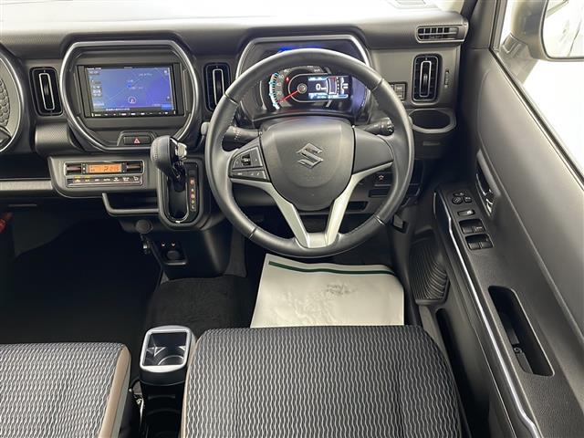 ハスラー Ｊスタイル　禁煙車／衝突軽減／社外７型ナビ／ドラレコ／ＥＴＣ／ＬＥＤヘッドライト／ＬＥＤフォグライト／前席シートヒーター／革巻きステアリング／ステアリングスイッチ／社外フロアマット／純正１５インチアルミホイール（32枚目）