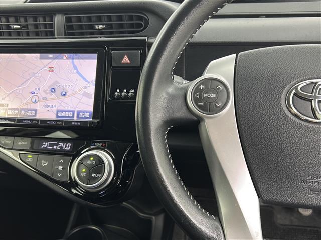 アクア X-アーバン 禁煙車/ルーフレール/純9型ナビ/バックカメラ/プッシュスタート/スマートキー/スペアキー/ビルトインETC/LEDヘッドライト/LEDフォグランプ/純フロア/純16インチアルミ/ハーフレザーシート(22枚目)