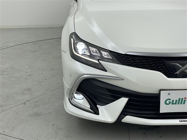 マークX 250G 禁煙車/モデリスタ/トヨタセーフティセンス/Bカメラ/電動シート/社外9型ナビ/フルセグ/革巻きステア/Pスタート/スマートキー/ビルトインETC/ドラレコ/LEDヘッド/フォグ/純正16インチアルミ(40枚目)