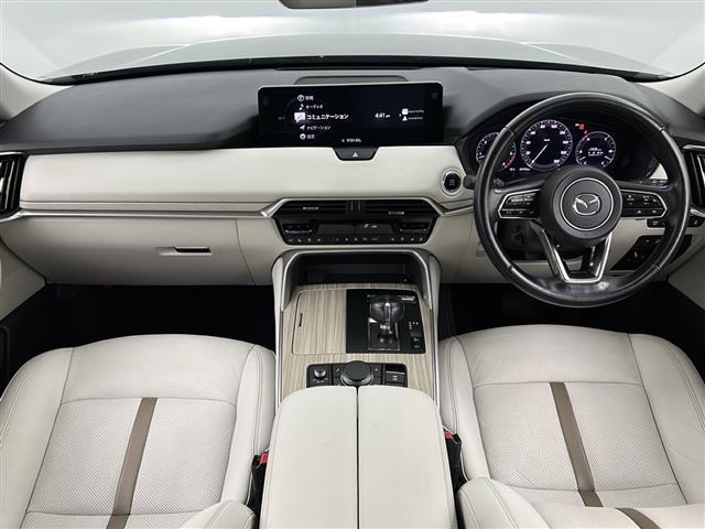 CX-60 XD-ハイブリッド エクスクルーシブモダン 禁煙車/ドライバー・パーソナライゼーション・システム/BOSE/全周囲カメラ/白本革シート/純正12.3型ナビ/全席シートヒーター/エアシート/ETC/ドラレコ/ワイヤレス充電/1500W充電(2枚目)