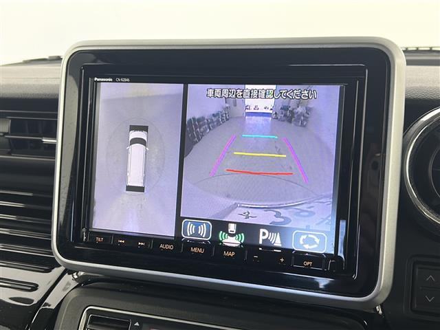 スペーシアカスタム ハイブリッドXS 禁煙車/衝突軽減/ヘッドアップディスプレイ/運転席シートヒーター/両側電動ドア/全周囲カメラ/フルセグテレビ/純正8型ナビ/ETC/前方ドライブレコーダー/純正15インチアルミホイール/LEDヘッド(8枚目)