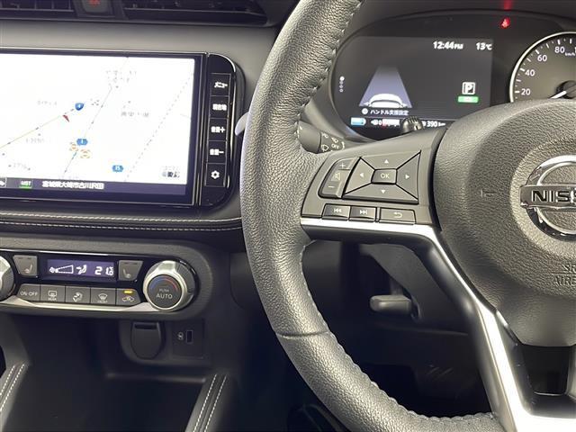 キックス X 純正9インチナビ/CD/DVD/Bluetooth/フルセグTV/プロパロット/全方位カメラ/DNシートヒーター/インテリジェントルームミラー/ビルトインETC/前後クリアランスソナー/ドラレコ(23枚目)