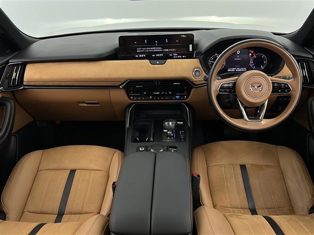 CX-60 XD-ハイブリッド プレミアムスポーツ 禁煙車/サンルーフ/BOSEサウンド/アイアクティブセンス/全方位カメラ/HUD/BSM/電動リアゲート/シートヒーター/エアーシート/パワーシート/シートメモリー/ドラレコ/ETC/革巻きステア(2枚目)