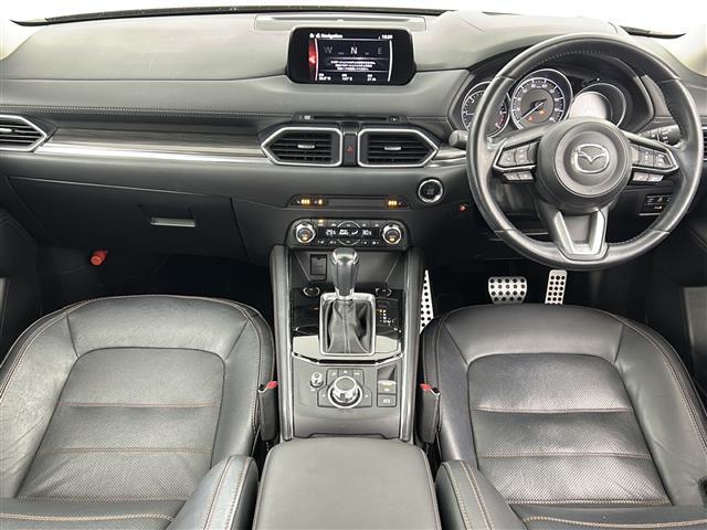 CX-5 XD Lパッケージ 禁煙車/i-ACTIVESENSE/BSM/HUD/Bカメラ/ドラレコ/ビルトインETC/温熱シート/電動シート/ステアヒーター/Pスタート/スマートキー/革巻ステア/ステアスイッチ/フルセグテレビ(2枚目)