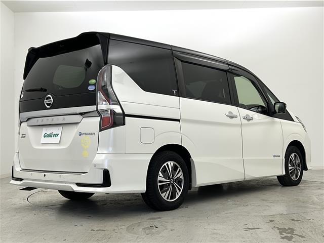 セレナ e-パワー ハイウェイスターV 禁煙車/後席モニター/プロパイロット/全周囲/衝突軽減/車線維持/後側方支援/純正ナビ/フルセグTV/デジタルミラー/ドラレコ/ビルトインETC/革巻ステアステアスイッチ/スマートキー/純正15AW(37枚目)