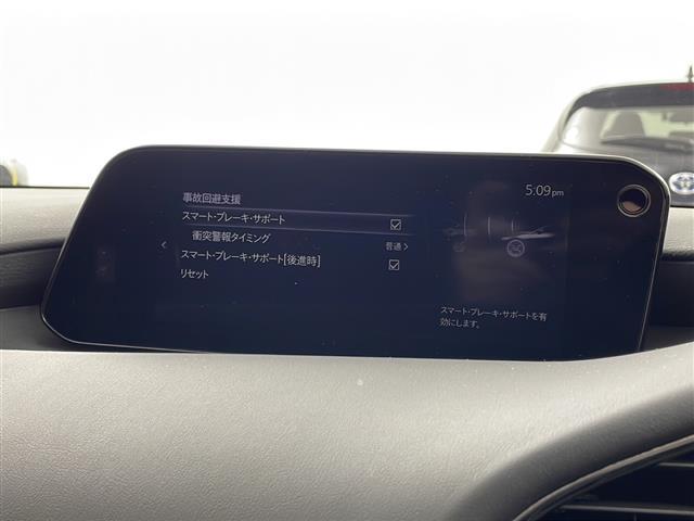 ＭＡＺＤＡ３ファストバック １５Ｓツーリング　禁煙車／３６０°ビュー・モニター＋ドライバー・モニタリング／ＢＳＭ／マツダコネクト／フルセグＴＶ／ビルトインＥＴＣ／ＬＥＤヘッドライト／電動パーキングブレーキ／オートホールド／純正１８インチアルミ（6枚目）