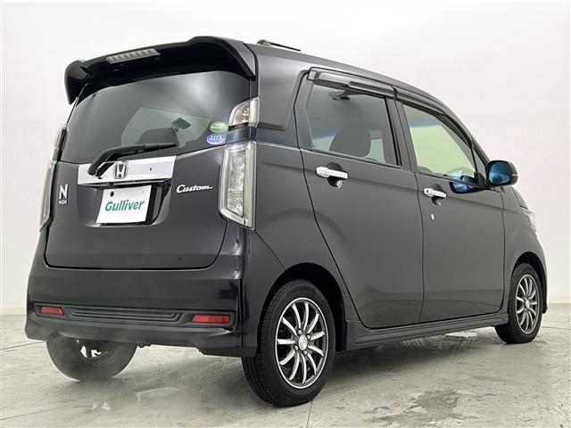 Ｎ－ＷＧＮカスタム カスタム　ＳＳクールパッケージ　禁煙車／特別仕様車／ＣＴＢＡ／純正７型ナビ／フルセグＴＶ／バックカメラ／ハーフレザーシート／革巻ステア／ステアスイッチ／プッシュスタート／スマートキー×２／無限フロアマッド／フォグランプ／オートライト（37枚目）