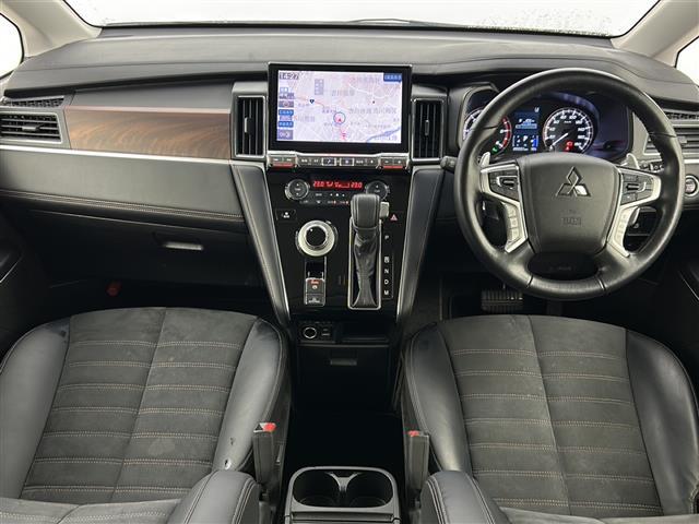 デリカD:5 ジャスパー 禁煙車/ワンオーナー/電動ステップ/天吊モニター/BIGX11型ナビ/全周囲カメラ/ACC/BSM/両側電動ドア/電動リアゲート/ハーフレザー/シートヒーター/LEDヘッドライト/ETC/純正アルミ(2枚目)