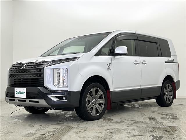 デリカD:5 ジャスパー 禁煙車/ワンオーナー/電動ステップ/天吊モニター/BIGX11型ナビ/全周囲カメラ/ACC/BSM/両側電動ドア/電動リアゲート/ハーフレザー/シートヒーター/LEDヘッドライト/ETC/純正アルミ(18枚目)