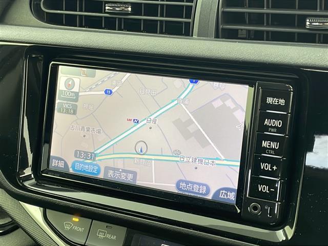 アクア Sスタイルブラック 禁煙車/トヨタセーフティ/純正ナビ/バックカメラ/ワンセグTV/ドライブレコーダー/プッシュスタート/スマートキー/純正フロアマッド/社外アルミホイール積み込み/アイドリングストップ/横滑り防止機能(9枚目)