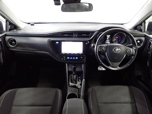 オーリス 150X Sパッケージ パノラマガラスルーフ・純正9インチナビ・フルセグTV・バックカメラ・衝突軽減ブレーキ・LEDヘッドライト・純正16インチAW・レーンキープアラート・スマートキー・ETC・プッシュスタート(18枚目)