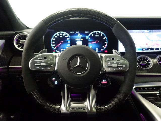 ＧＴ ４ドアクーペ ６３　Ｓ　４ＭＡＴＩＣ＋　ＡＭＧカーボンパッケージ　Ｂｌｕｅｔｏｏｔｈ接続　ＥＴＣ　ＬＥＤヘッドライト　ＴＶ　アイドリングストップ　クルーズコントロール　コネクテッド機能　サイドカメラ　サンルーフ・ガラスルーフ　シートエアコン（19枚目）