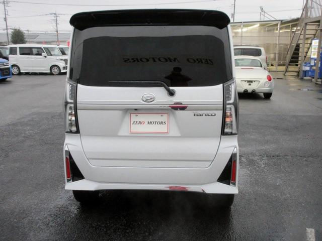 タント カスタムＲＳ　ターボ　ブレーキサポート　後期　ワンオーナー　９インチナビ　フルセグＴＶ　全周囲モニター　ブルートゥース対応　ＬＥＤヘッドライト　両側電動スライドドア　ハーフレザーシート　アイドリングストップ（6枚目）