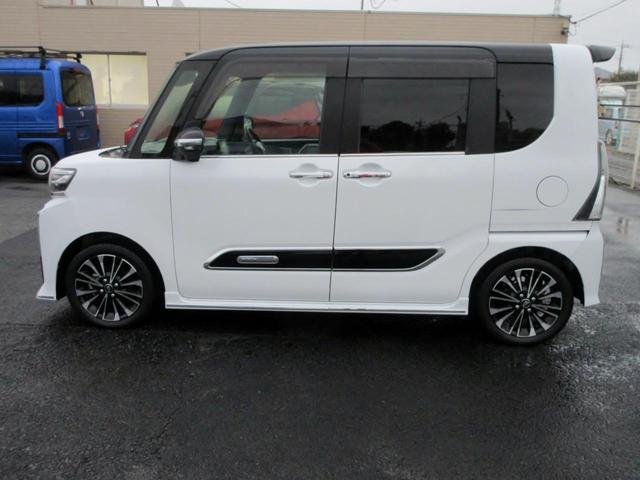 タント カスタムＲＳ　ターボ　ブレーキサポート　後期　ワンオーナー　９インチナビ　フルセグＴＶ　全周囲モニター　ブルートゥース対応　ＬＥＤヘッドライト　両側電動スライドドア　ハーフレザーシート　アイドリングストップ（10枚目）