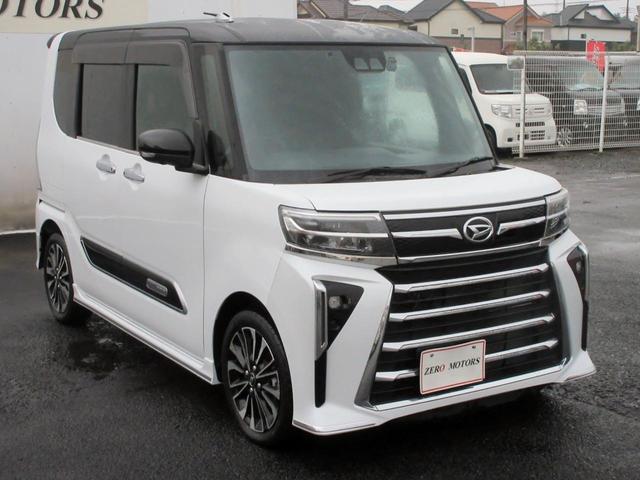 タント カスタムＲＳ　ターボ　ブレーキサポート　後期　ワンオーナー　９インチナビ　フルセグＴＶ　全周囲モニター　ブルートゥース対応　ＬＥＤヘッドライト　両側電動スライドドア　ハーフレザーシート　アイドリングストップ（12枚目）