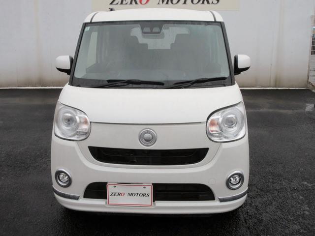 ムーヴキャンバス Ｇブラックインテリアリミテッド　ＳＡＩＩＩ　ブレーキサポート　ナビ　全周囲モニター　スマートキー　両側電動スライドドア　ＬＥＤヘッドライト　横滑り防止装置　レーンキープアシスト（3枚目）