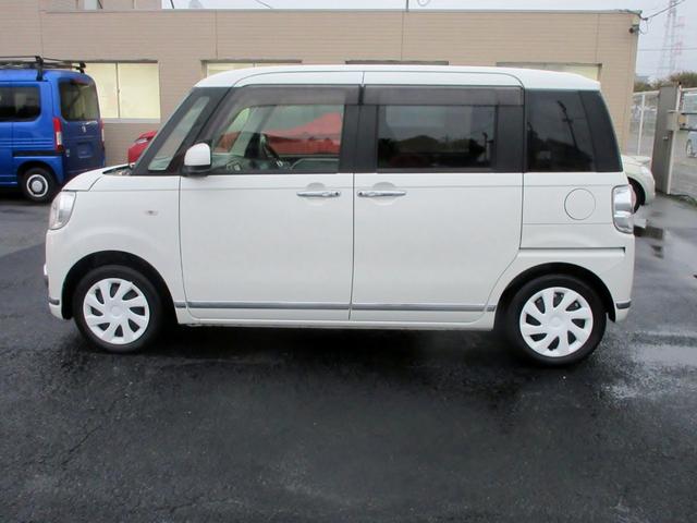 ムーヴキャンバス Ｇブラックインテリアリミテッド　ＳＡＩＩＩ　ブレーキサポート　ナビ　全周囲モニター　スマートキー　両側電動スライドドア　ＬＥＤヘッドライト　横滑り防止装置　レーンキープアシスト（9枚目）