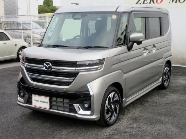 フレアワゴンカスタムスタイル ＸＴ　ターボ　ブレーキサポート　現行モデル　９インチナビ　フルセグＴＶ　全方位カメラ　ブルートゥース対応　アダプティブクルーズコントロール　両側電動スライドドア　ヘッドアップディスプレイ　ハーフレザーシート（13枚目）