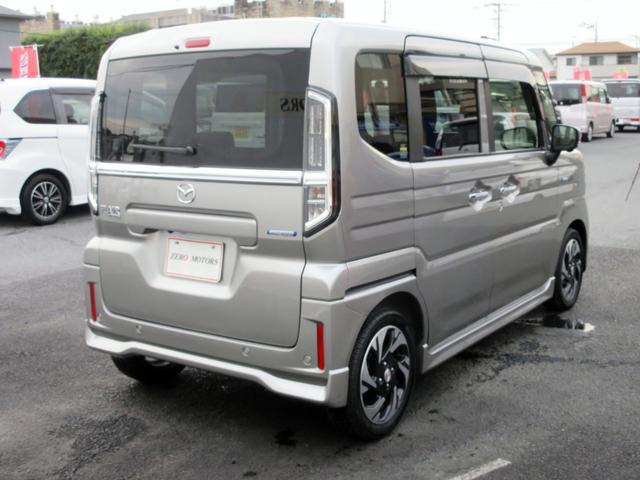 フレアワゴンカスタムスタイル ＸＴ　ターボ　ブレーキサポート　現行モデル　９インチナビ　フルセグＴＶ　全方位カメラ　ブルートゥース対応　アダプティブクルーズコントロール　両側電動スライドドア　ヘッドアップディスプレイ　ハーフレザーシート（15枚目）