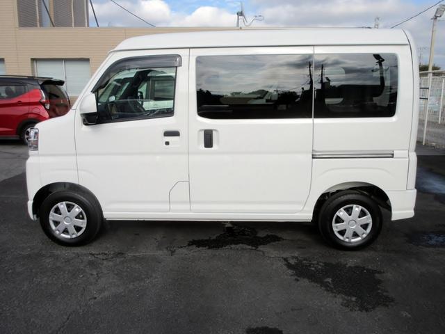 ハイゼットカーゴ クルーズターボ ハイルーフ ブレーキサポート スマートキー 横滑り防止装置 クリアランスソナー レーンキープアシスト スマートキー アイドリングストップ 電動格納ミラー(9枚目)