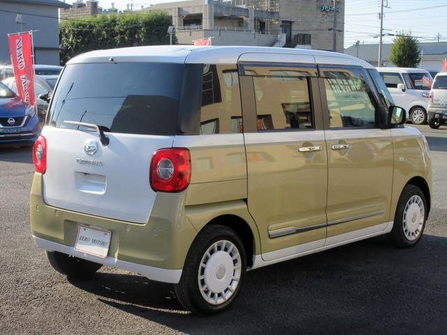 ムーヴキャンバス ストライプスＧ　エコアイドル非装着車　９インチディスプレイオーディオ　アップルカープレイ　アンドロイドオート対応　フルセグＴＶ　バックカメラ　両側電動スライドドア　左右シートヒーター　ドラレコ　オートブレーキホールド（15枚目）