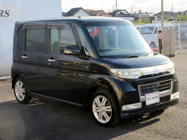 タント カスタムVセレクションターボ ナビ フルセグTV ブルートゥース対応 前後ドライブレコーダー スマートキー 電動格納ミラー ETC HID パワースライドドア(11枚目)