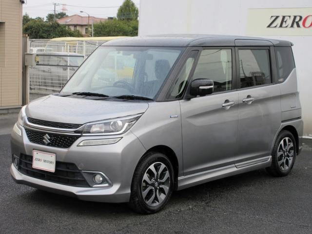 ソリオバンディット ハイブリッドMV 修復歴無し ナビ フルセグTV 全方位カメラ ブルートゥース対応 両側電動スライドドア ドライブレコーダー クルーズコントロール LEDヘッドライト シートヒーター アイドリングストップ(13枚目)