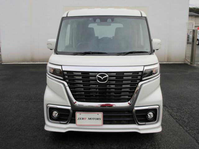 フレアワゴンカスタムスタイル ハイブリッドＸＳ　ブレーキサポート　ナビ　フルセグＴＶ　バックカメラ　両側電動スライドドア　ＬＥＤヘッドライト　横滑り防止装置　クルーズコントロール（3枚目）