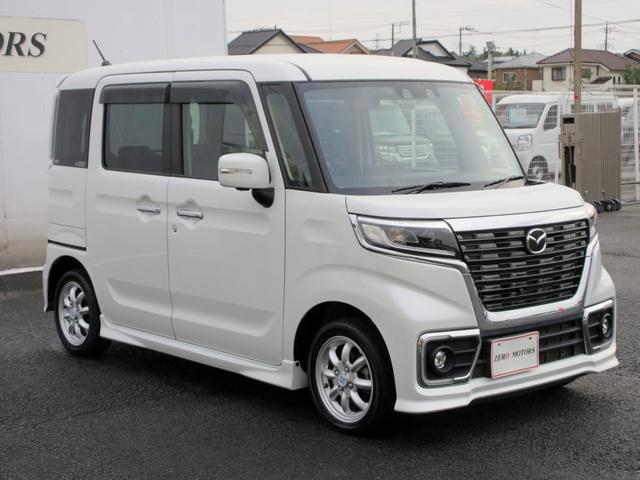 フレアワゴンカスタムスタイル ハイブリッドＸＳ　ブレーキサポート　ナビ　フルセグＴＶ　バックカメラ　両側電動スライドドア　ＬＥＤヘッドライト　横滑り防止装置　クルーズコントロール（11枚目）