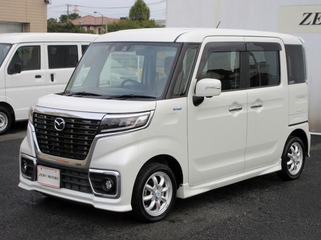 フレアワゴンカスタムスタイル ハイブリッドＸＳ　ブレーキサポート　ナビ　フルセグＴＶ　バックカメラ　両側電動スライドドア　ＬＥＤヘッドライト　横滑り防止装置　クルーズコントロール（13枚目）