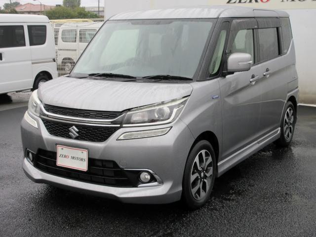 ソリオバンディット ハイブリッドMV デュアルカメラブレーキサポート 8インチナビ フルセグTV ブルートゥース対応 DVD再生 ETC クルーズコントロール LEDヘッドライト シートヒーター パワースライドドア 横滑り防止装置(13枚目)