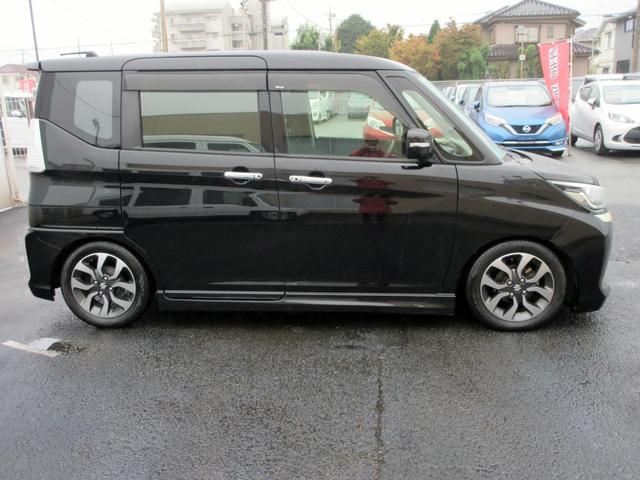 ソリオバンディット ハイブリッドＭＶ　修復歴無し　ナビ　フルセグＴＶ　ブルートゥース対応　全方位モニター　ＥＴＣ　両側電動スライドドア　スマートキー　ＬＥＤヘッドライト　シートヒーター　アイドリングストップ　ローダウン／車高調（7枚目）