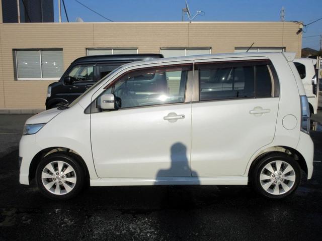 ワゴンRスティングレー T ターボ HDDナビ TV DVD再生 ETC HID パドルシフト 電動格納ミラー(10枚目)