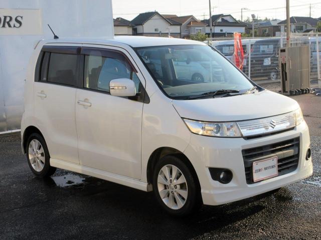 ワゴンRスティングレー T ターボ HDDナビ TV DVD再生 ETC HID パドルシフト 電動格納ミラー(12枚目)