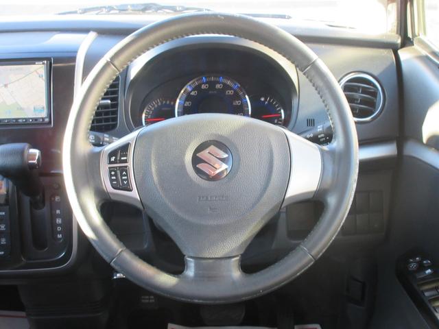 ワゴンRスティングレー T ターボ HDDナビ TV DVD再生 ETC HID パドルシフト 電動格納ミラー(36枚目)