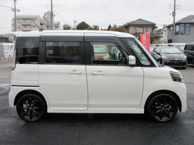 スペーシアカスタム ＸＳリミテッド　ブレーキサポート　ナビ　フルセグＴＶ　ブルートゥース対応　ＨＩＤ　両側電動スライドドア　ハーフレザーシート　左右シートヒーター　横滑り防止装置　スマートキー　アイドリングストップ（7枚目）