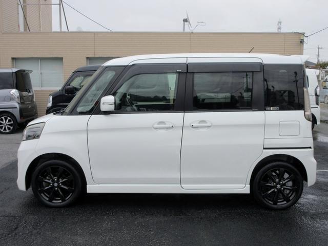 スペーシアカスタム ＸＳリミテッド　ブレーキサポート　ナビ　フルセグＴＶ　ブルートゥース対応　ＨＩＤ　両側電動スライドドア　ハーフレザーシート　左右シートヒーター　横滑り防止装置　スマートキー　アイドリングストップ（9枚目）