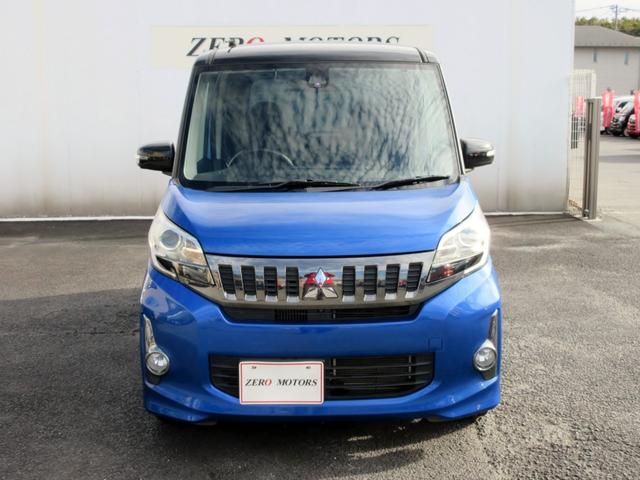 eKスペースカスタム カスタムT スタイルエディション ターボ ブレーキサポート 後期 修復歴無し ナビ フルセグTV ブルートゥース対応 アラウンドビューモニター 両側電動スライドドア HID 横滑り防止装置 スマートキー アイドリングストップ(3枚目)