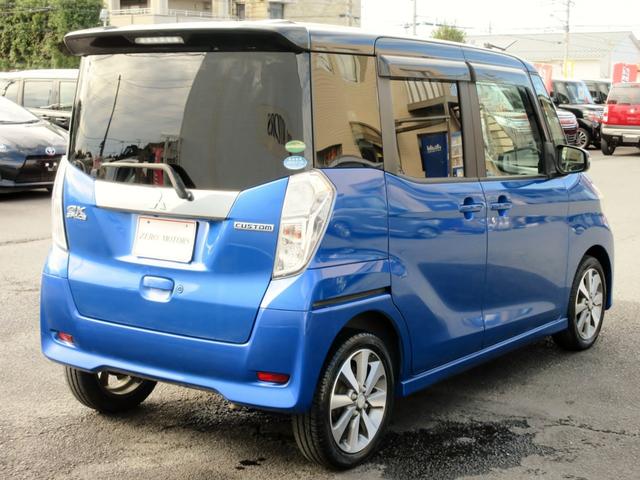 eKスペースカスタム カスタムT スタイルエディション ターボ ブレーキサポート 後期 修復歴無し ナビ フルセグTV ブルートゥース対応 アラウンドビューモニター 両側電動スライドドア HID 横滑り防止装置 スマートキー アイドリングストップ(15枚目)