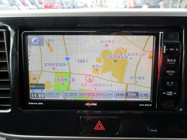 eKスペースカスタム カスタムT スタイルエディション ターボ ブレーキサポート 後期 修復歴無し ナビ フルセグTV ブルートゥース対応 アラウンドビューモニター 両側電動スライドドア HID 横滑り防止装置 スマートキー アイドリングストップ(19枚目)