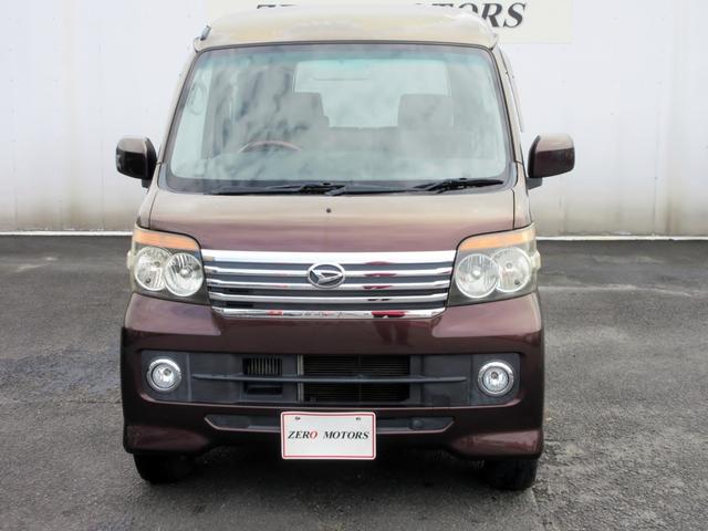 アトレーワゴン カスタムターボＲＳ　修復歴無し　ナビ　フルセグＴＶ　ブルートゥース対応　バックカメラ　ＨＩＤ　キーレス　スライドドア　パワーウィンドウ（3枚目）