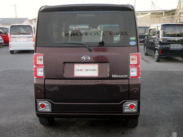 ウェイク Ｇターボ　レジャーエディションＳＡＩＩ　ブレーキサポート　ナビ　フルセグＴＶ　ブルートゥース対応　バックカメラ　ドライブレコーダー　両側電動スライドドア　スマートキー　ＥＴＣ　ＬＥＤヘッドライト（5枚目）